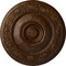 Ekena Millwork Neuveau Ceiling Medallion (Fits Canopies up to 6 3/8"), 24 1/4"OD x 2"P, Root Beer Crackle CM24NARBC - alternate 1